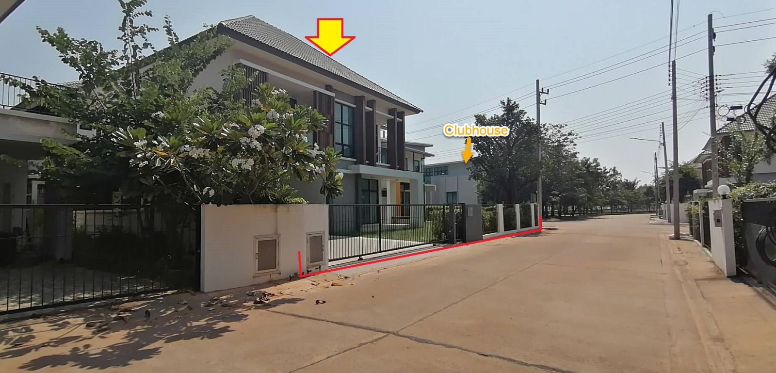 ขายด่วน!!! บ้านเดี่ยว 2 ชั้น+บ้านรับรอง หมู่บ้าน Lake Nakara - คลังบ้าน.Com