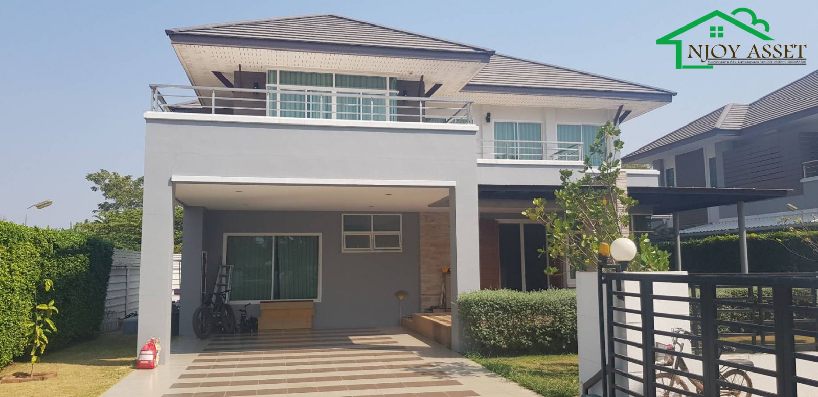 ขายด่วน!!! บ้านเดี่ยว 2 ชั้น+บ้านรับรอง หมู่บ้าน Lake Nakara - คลังบ้าน.Com